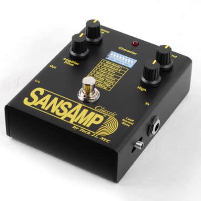 Used Tech 21 SA1 SansAmp Classic Tube Amp Emulator Guitar Effects Pedal image 3