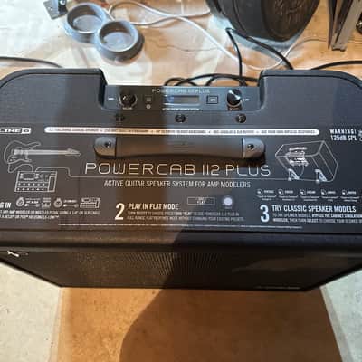 Line 6 Powercab 112 Plus 250-Watt 1x12" Active Guitar Speaker Cabinet 2018 - 2021 Black image 2