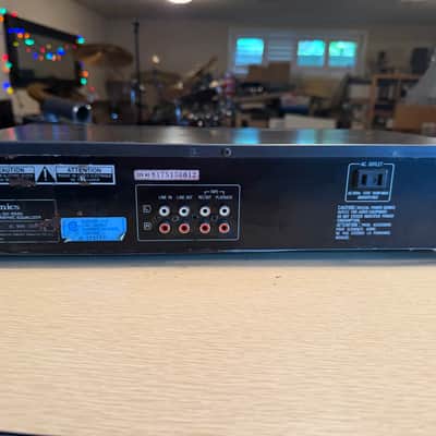 Technics SH-8046 Stereo Graphic Equalizer Touch Pad Computer Equalizer Tested✅ image 10