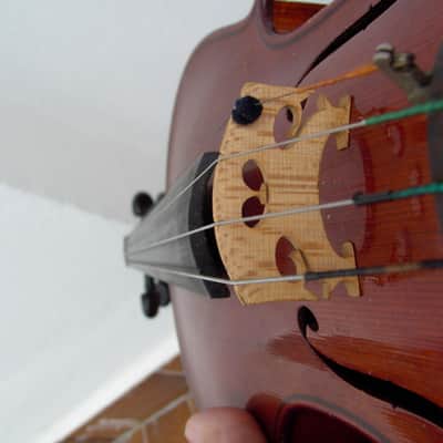 Breton Mirecourt Violino 3/4 da studio 1887 Noce image 12