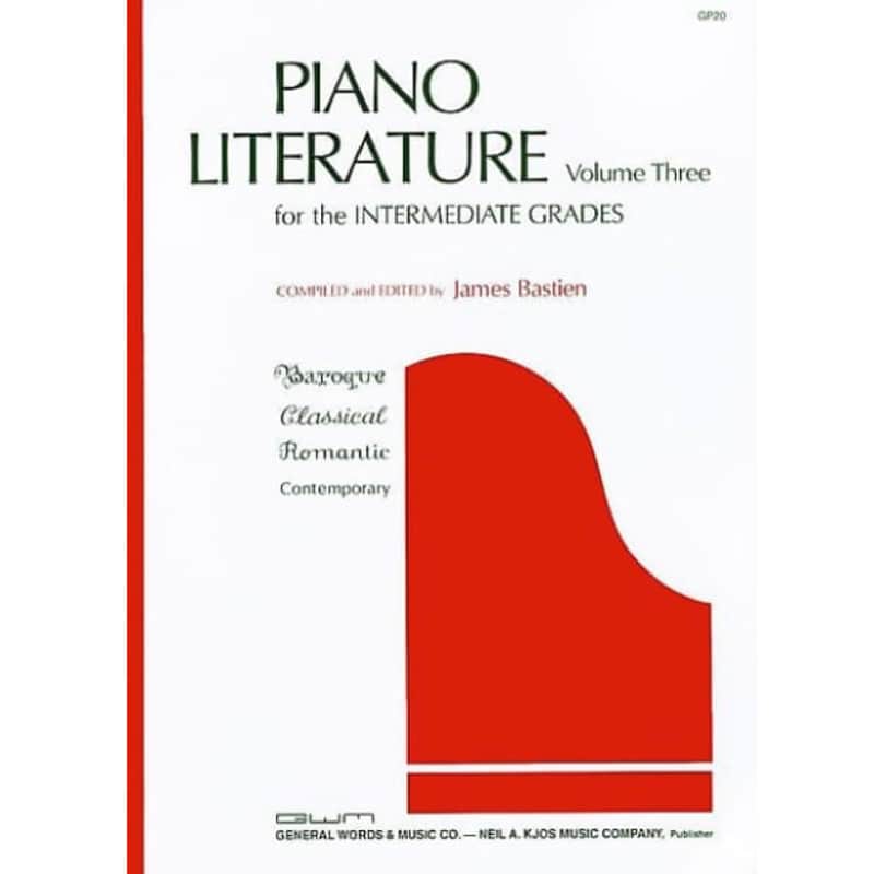 Piano Literature, Volume 3 image 1