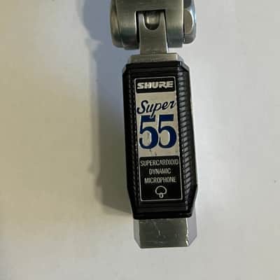 Shure Super 55 Deluxe Supercardioid Dynamic Microphone 2017 - Present - Chrome image 2