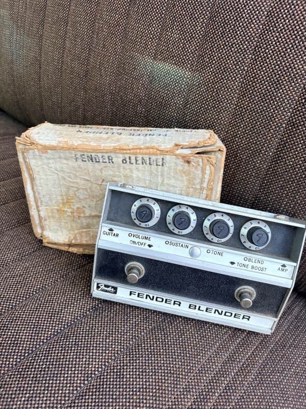 1972 Fender Blender w/ Original Box Rare Vintage Collector Fuzz CBS image 1