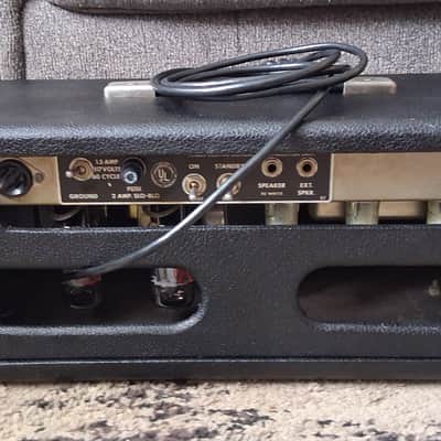 1965 Fender Bassman Rare  AA165  Circuit  - Black image 4