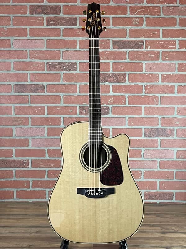Takamine JP5DC Pro Series Acoustic-electric Guitar - Natural image 1