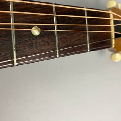 Gibson  B15 67-68 - Natural Rare Small bodied (LG size) Mahogany back and sides, Solid Spruce top. With era correct SS Case image 10