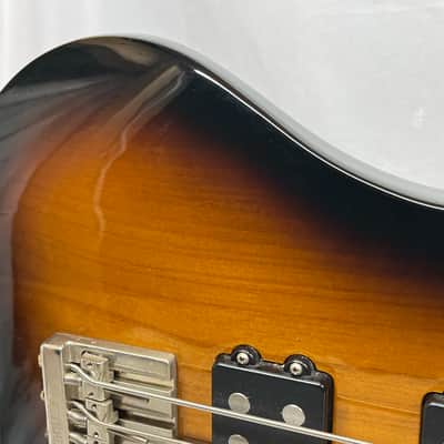 Fender Pawn Shop Reverse Jaguar 4-String Electric Bass MIM - Made in Mexico - 2-Color Sunburst image 4