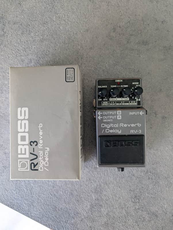 Boss RV-3 Digital Reverb/Delay (Pink Label) image 1