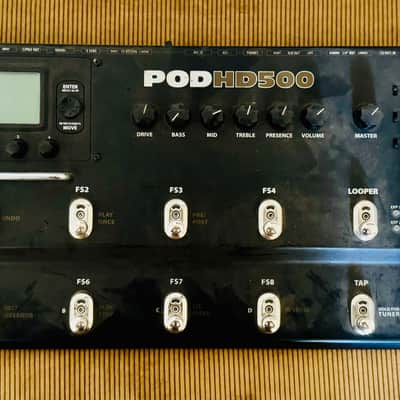 Line 6 POD HD500 Multi-Effect and Amp Modeler 2010 - 2013 - Black image 1