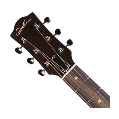 Godin Fairmount Flame Maple Cutaway A/E - Natural image 4