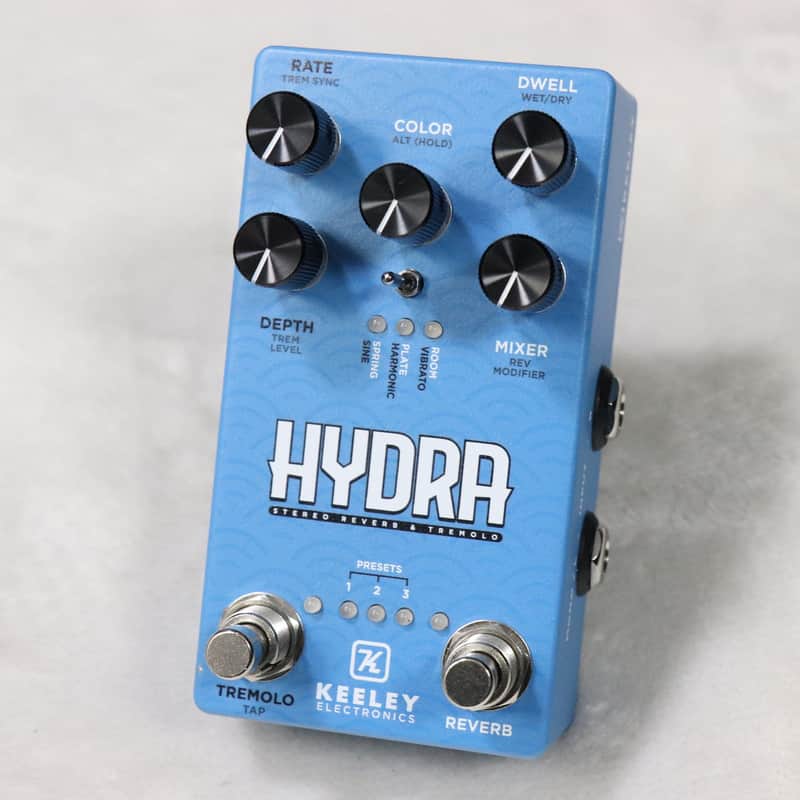 Keeley Hydra Stereo Reverb & Tremolo