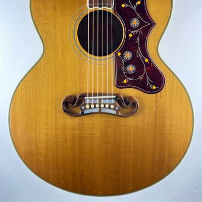 Gibson SJ-200 2003 Antique Natural Jumbo Acoustic Guitar Made In USA With Case image 1