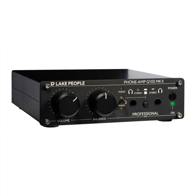 Lake People LP-G105-MKII | Compact Studio Headphone Amplifier for 2 Headphones. New with Full Warranty! image 1