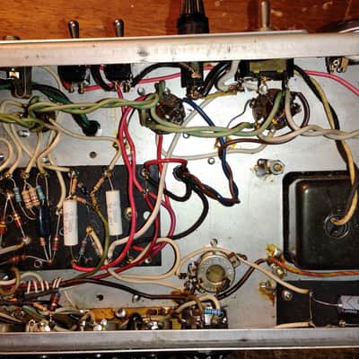 1979 Fender Vibrolux Reverb Chassis image 13