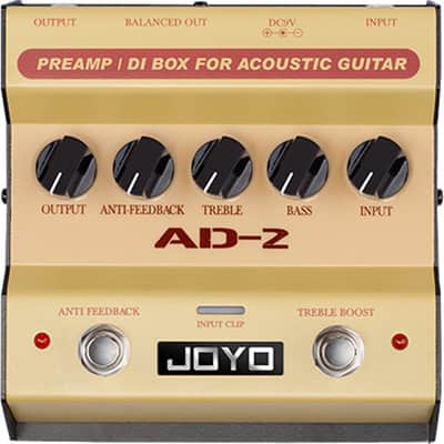 Joyo AD-2 Pre amp DI Box for Acoustic Guitar image 9