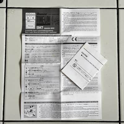 Ibanez SM7 Smash Box [NOS - New Old Stock] - Grey Silver image 5