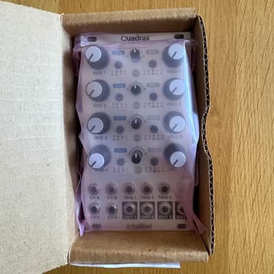 Intellijel Quadrax Quad Function Generator Eurorack Synth Module 2020 - Present - White image 3