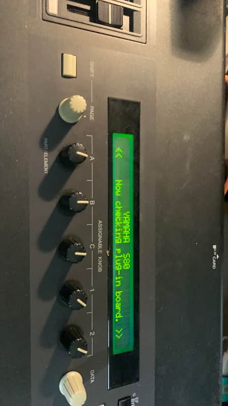 Yamaha S80 Modular Synthesis Plug-in System 1999 - Black image 1