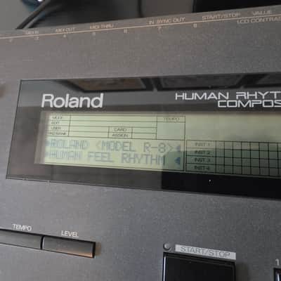 Roland R-8 Human Rhythm Composer 1980s -w/original manual image 9