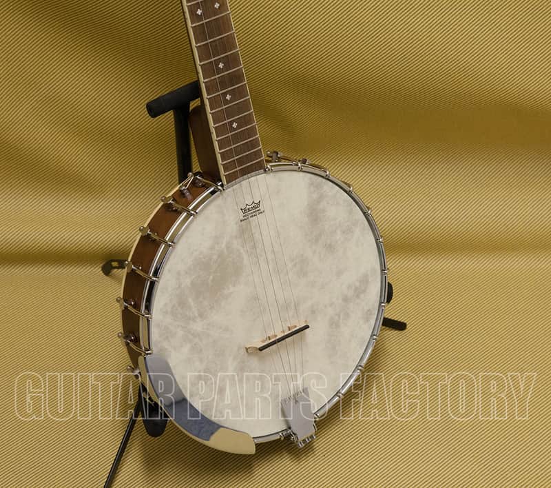 097-0302-321 Fender PB-180E Open Back Banjo Walnut Fingerboard Natural w Gig Bag 0970302321 image 1