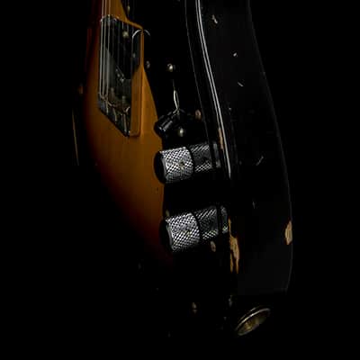 Fender Custom Shop 2018 NAMM LTD Blackguard Thinline Telecaster - Wide Fade 2-Color Sunburst #16139 image 7