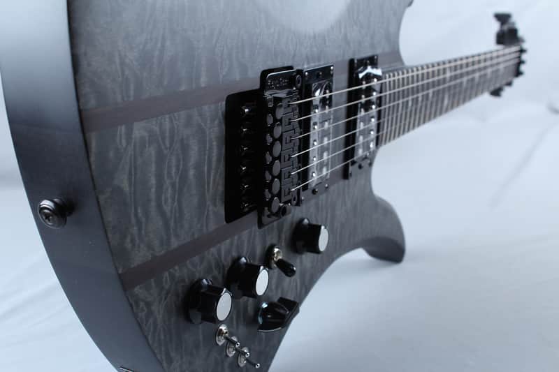 BC Rich Mockingbird ST Electric Guitar with Floyd Rose Satin Black