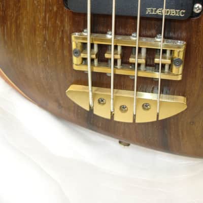 1995 Alembic Epic 4 4-String Bass Guitar, Walnut image 4