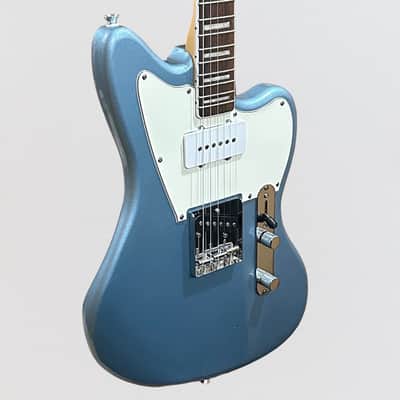 Fender Squier Paranormal Offset Telecaster SJ LE Electric Guitar - Ice Blue Metallic image 2