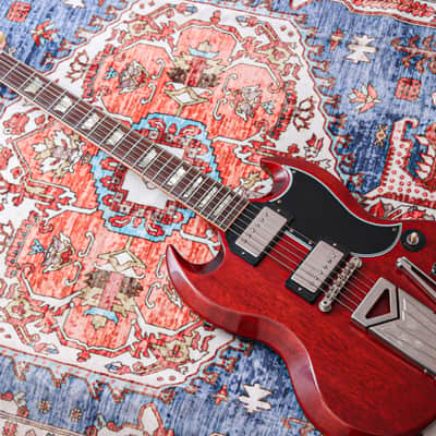 GIBSON USA Custom Shop 60th Anniversary '61 Les Paul SG Standard "Cherry Red + Rosewood" (2021) image 7