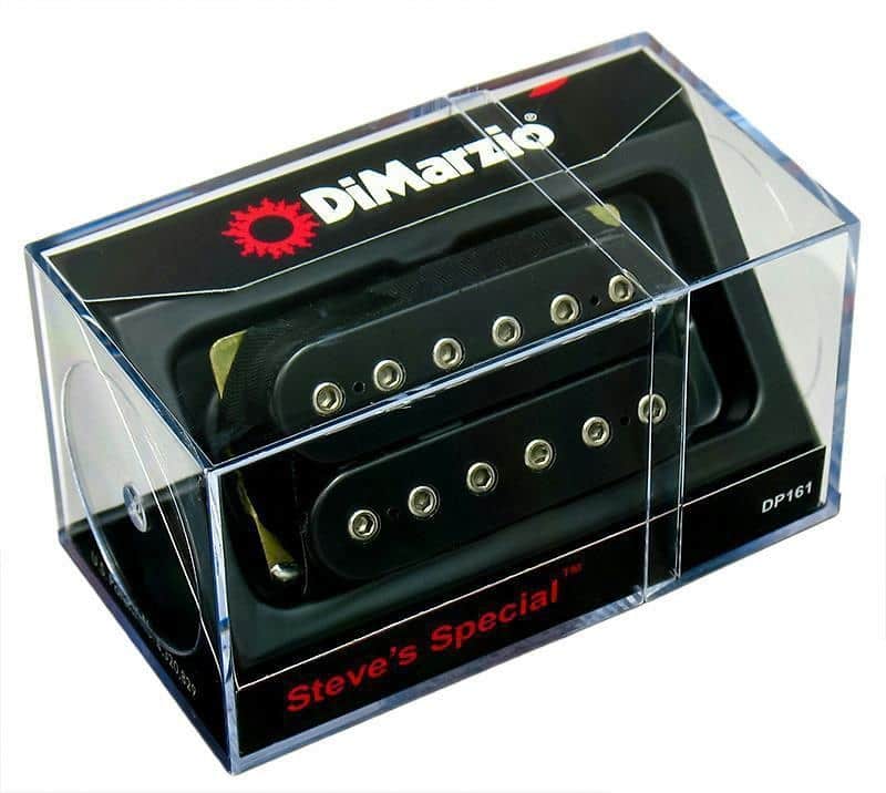 DiMarzio DP161BK Steve's Special Humbucker Guitar Pickup, Black image 1