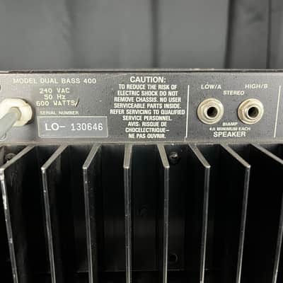 Fender BXR Dual Bass 400 image 5