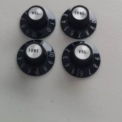 1960's Gibson Witch Hat Knobs Set of 4 (K-188) image 1