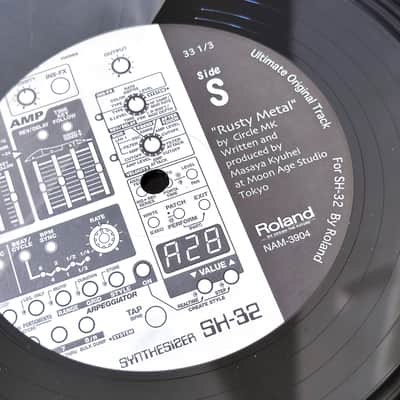 Official Roland SH-32 Promo 12" Vinyl // ULTRA RARE image 4