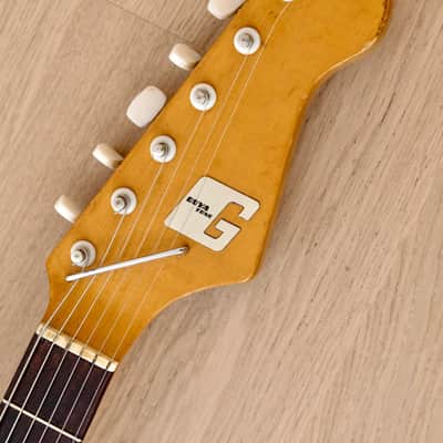 1960s Guyatone LG-100T Vintage 3 Pickup Electric Guitar Sunburst