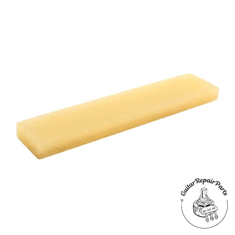 Bone Nut Blank For Fender Style Guitar 2" x .4" x .14" - Unbleached Bone image 1