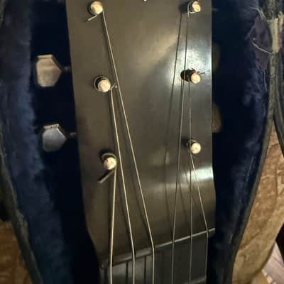 Rickenbacker B-6 Electro Lap Steel 1939 - black Bakelite and silver image 5