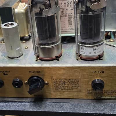 MARSHALL JMP2104 2X12 MASTER MODEL 50W MK2 LEAD COMBO AMP - 1970S image 6