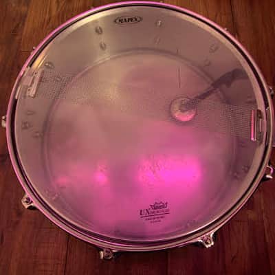 Mapex 14"x5.5" Chrome Over Steel Snare Drum W/ Drum Mute SN: 958951 image 7