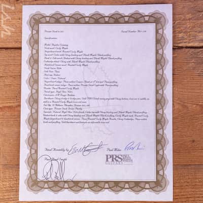 PRS Private Stock Acoustic Angelus Cutaway Cedar Top Walnut Back/Side image 19