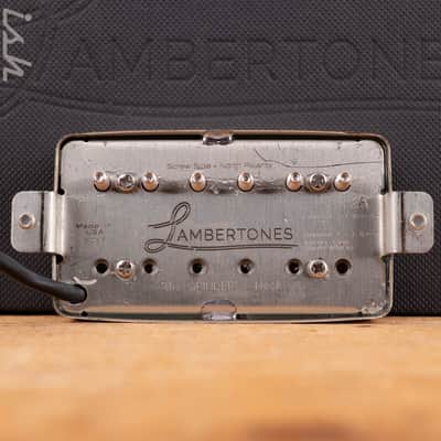 Lambertones "The Grinder" Humbucker 4 Wire Set-Brushed Nickel image 3