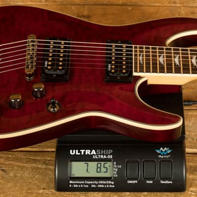 Schecter Omen Extreme-7 - Rosewood - Black Cherry - 7-String image 8