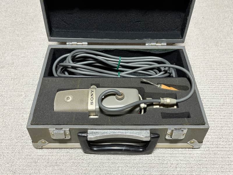 Sony C-38B Condenser Microphone w/Hard case | Reverb