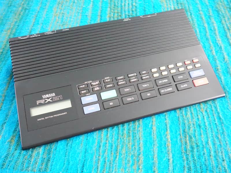 Yamaha RX21 Digital Rhythm Programmer / Drum Machine w/ AC Adapter - J028 image 1