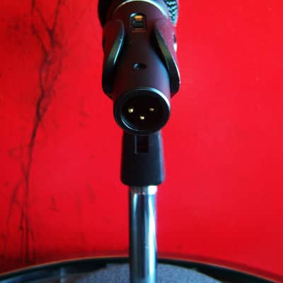 Vintage 1990's Audio-Technica ST95 Mark II 1990's Black dynamic cardioid microphone Low Z w accessories # 2 image 6
