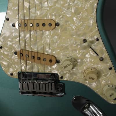 1997 Fender American Standard Stratocaster Teal Green Metallic Finish w/OHSC image 19