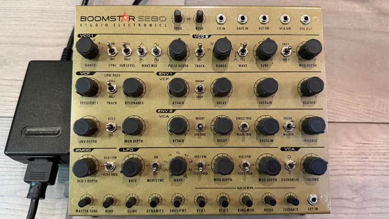 Studio Electronics SE-80 MK I 2015 - Metal/Gold image 1