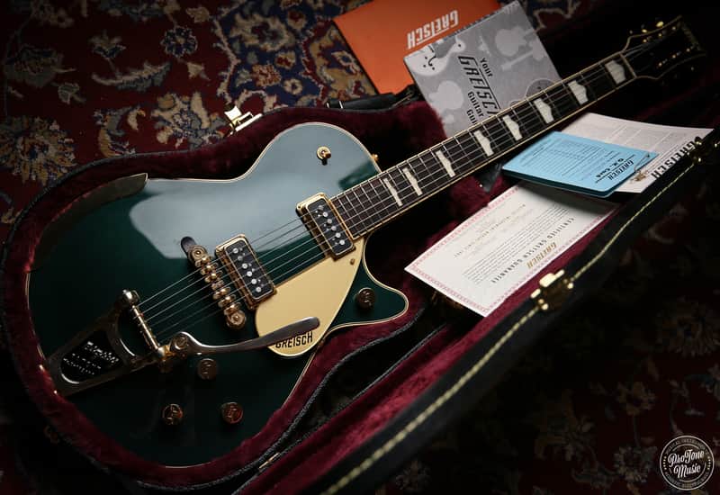 2022 Gretsch G6128T-57VS Vintage Select '57 Duo Jet Cadillac Green image 1
