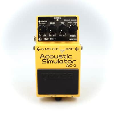 Boss AC-3 Acoustic Simulator With Original Box Guitar Effect Pedal AV11027 image 2