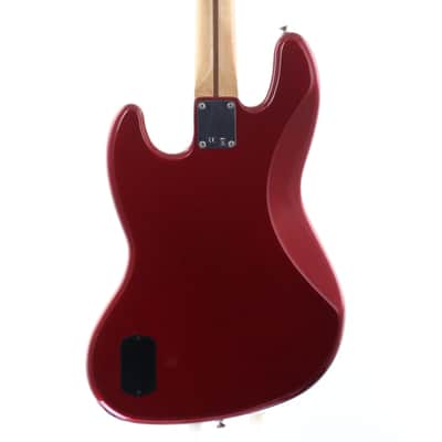 Fender Mexico Deluxe Active Jazz Bass Candy Apple Red [MX11036868] (04/09) image 4