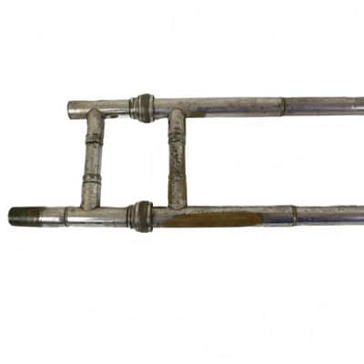 Vintage Conn 4H Artist Trombone with Damaged Case image 9